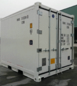 Container 10 pieds high cube isotherme