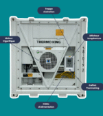 Container 20 Pieds frigorifique Reefer Occasion
