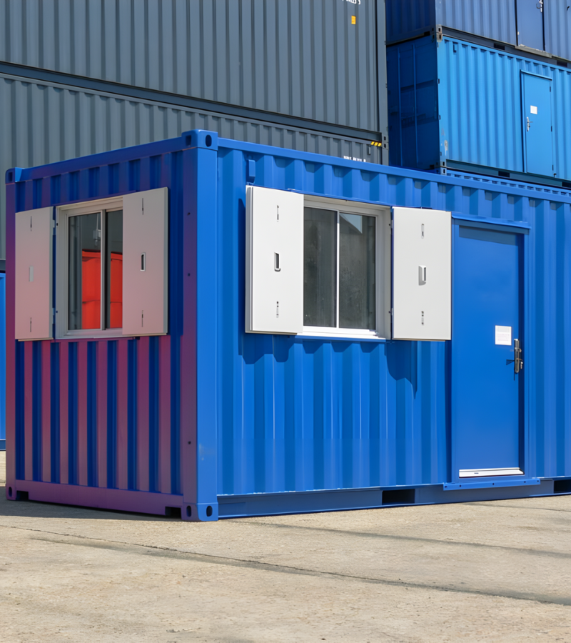 Container Bureau 20 Pieds avec Cuisine et Toilettes (2) Container Bureau 20 Pieds avec Cuisine et Toilettes