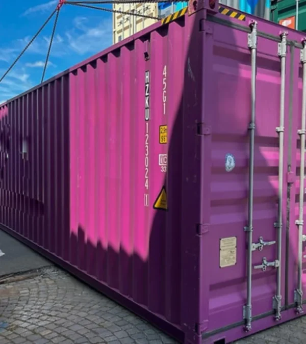Container Maritime 40 Pieds Dry Occasion